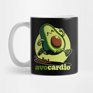 Avocado Exercise - Funny Food Gift Mug